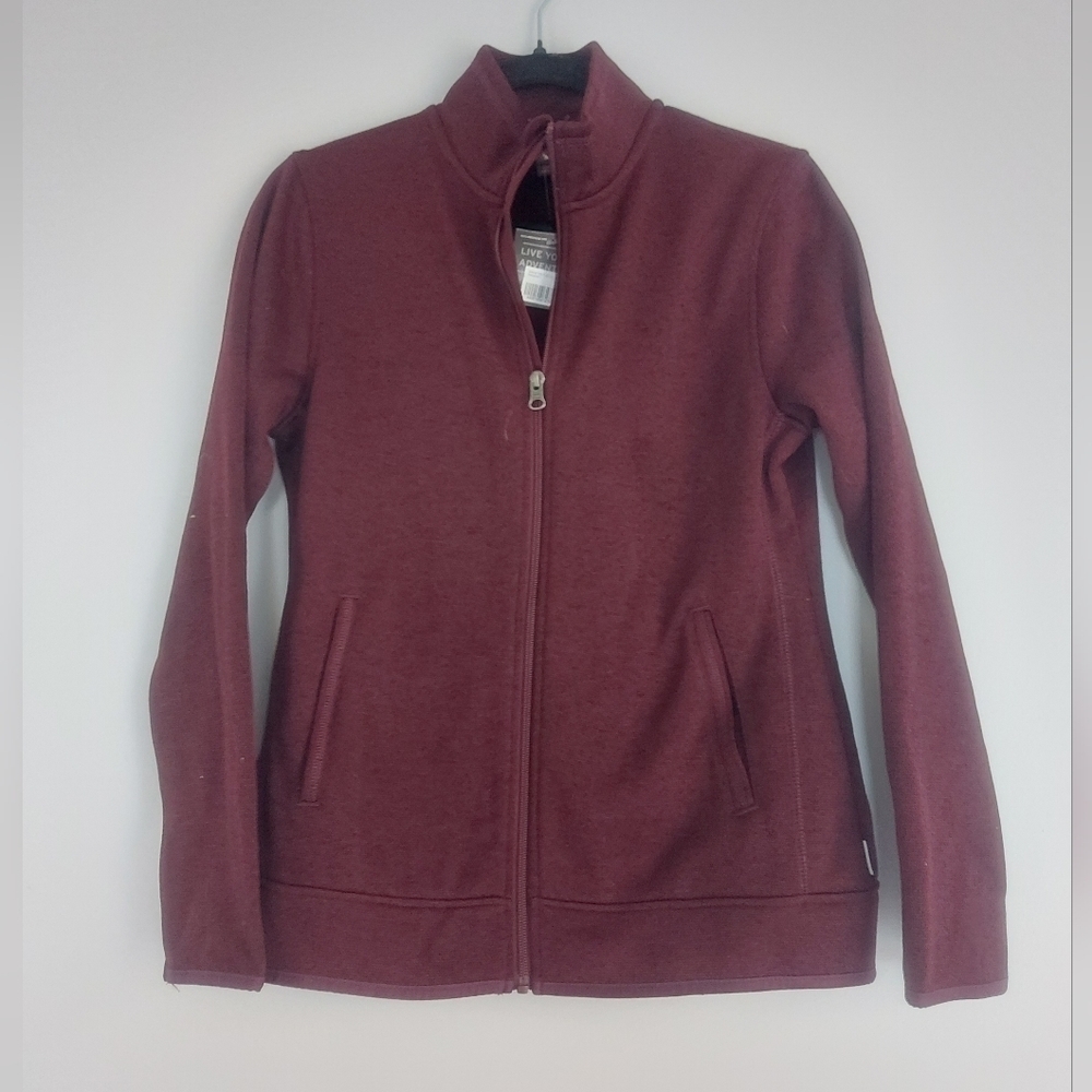 BnWT eddie Bauer zip sweater small